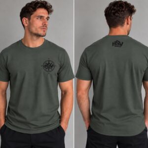Pre-Order HSV Geulle LIMITED EDITION 2026 T-Shirt - Khaki / Black